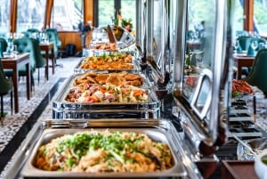 Baia di Ha Long: Crociera di lusso di un giorno, grotte, kayak e pranzo a buffet
