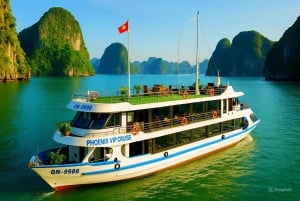 Dia inteiro em Ha Long com carro limusina e cruzeiro de luxo