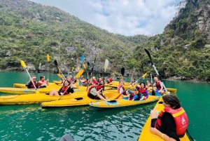 Ha Noi/Cat Ba: Lan Ha Bay-Viet Hai Village Cykling, kajakpaddling