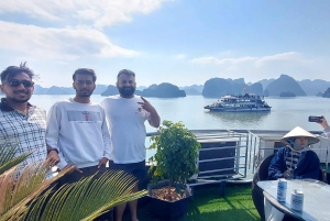 Hanoi: Ha Long Bay 1 dag/kleine groep en lunch