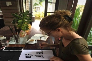 Ha Noi: Aula de caligrafia tradicional vietnamita