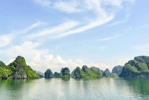 2-dagers eller 3-dagers: Halong&Lan Ha Bay Cruise 5* balkong, badekar