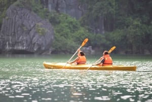 Halong Bay: Day Cruise with Caves, Kayaking & Sunset Party