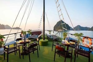 Halong Bay: Day Cruise with Caves, Kayaking & Sunset Party