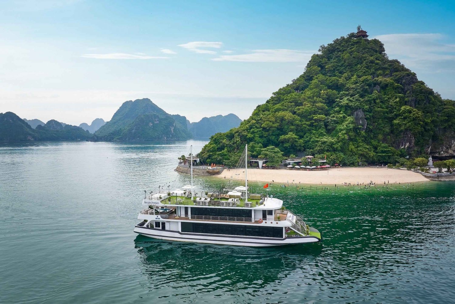 Hanoi: Halong Bay Day Tour with 5-star Cruise & Transfer