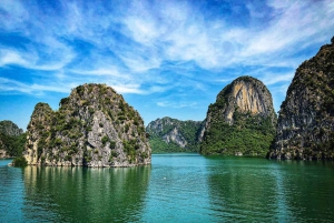Halong Bay: dagcruise met zwemmen, maaltijd en kajakken
