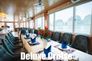 ハノイ発ハロン湾1日ツアー ビュッフェランチ＆アドベンチャー