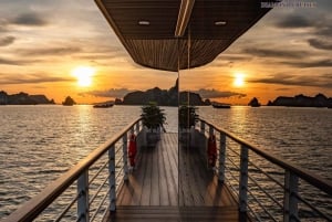 Hanoi: Halongbukta heldagstur med 5-stjerners Diamond Cruise