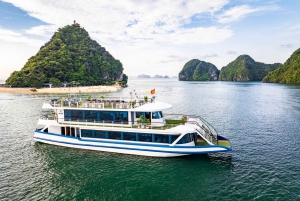 Croisière 5 étoiles dans la baie d'Halong, excursion de 6 heures, buffet, kayak