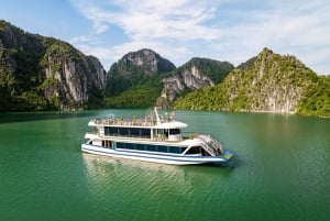 Croisière 5 étoiles dans la baie d'Halong, excursion de 6 heures, buffet, kayak