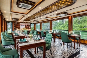 Croisière 5 étoiles dans la baie d'Halong, excursion de 6 heures, buffet, kayak