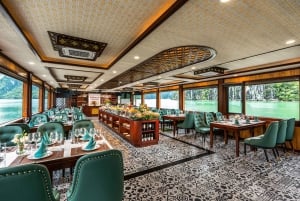 Croisière 5 étoiles dans la baie d'Halong, excursion de 6 heures, buffet, kayak