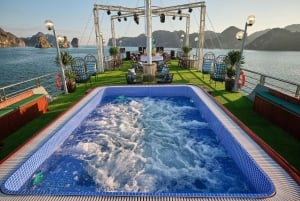 Halong Bay Luxury Cruise: Kayak&Swim,Cave, Party BEST SELLER