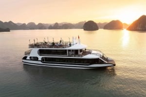 Crucero de Lujo por la Bahía de Halong: Kayak&Natación,Cueva,Fiesta MEJOR VENDIDO