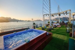 Crucero de Lujo por la Bahía de Halong: Kayak&Natación,Cueva,Fiesta MEJOR VENDIDO