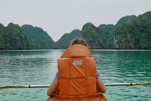 Crucero de Lujo por la Bahía de Halong: Kayak&Natación,Cueva,Fiesta MEJOR VENDIDO