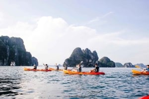Crucero de Lujo por la Bahía de Halong: Kayak&Natación,Cueva,Fiesta MEJOR VENDIDO