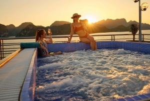 Crucero de Lujo por la Bahía de Halong: Kayak&Natación,Cueva,Fiesta MEJOR VENDIDO