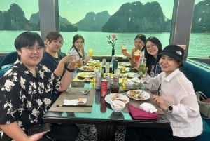 Luxury Halong Day Cruise w/ Pool, Buffet & Free Hanoi Pickup