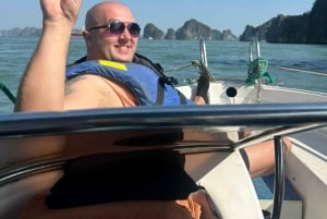 Luxury Halong Day Cruise w/ Pool, Buffet & Free Hanoi Pickup