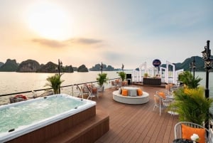 Zatoka Halong: Luksusowy jednodniowy rejs z bufetem, kajakiem, pływaniem