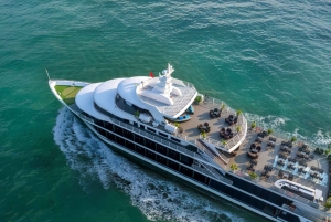 Crucero de lujo de 5 estrellas por la bahía de Halong con almuerzo bufé