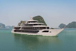 Halong Bay TOP 5-stjernet luksus dagskrydstogt med frokostbuffet