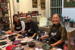 Praktisk vietnamesisk lakklasse i Hanois gamle bydel