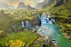 Hanoi: 2-Day Ban Gioc Guided Waterfall & Cave Tour with Food