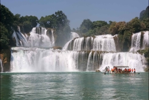 Hanoi: 2-Day Ban Gioc Guided Waterfall & Cave Tour with Food