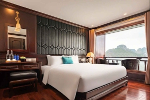 Hanoi: 2-Day Ha Long & Lan Ha Bay 5-Star Boat with Balcony