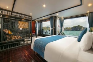 Hanoi: 2-Day Halong & Lan Ha Bay 5 Stars Cruise with Balcony