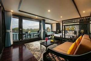 Hanoi: 2-Day Halong & Lan Ha Bay 5 Stars Cruise with Balcony