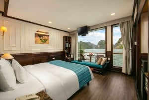 Hanoi: 2-Day Halong & Lan Ha Bay 5 Stars Cruise with Balcony