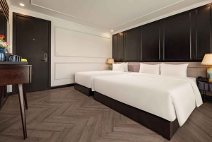 ハノイ：ハロン＆ランハ湾5つ星クルーズ2日間（バルコニー付