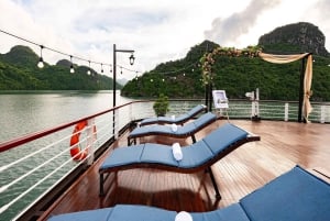 Hanoi: Crociera di lusso di 2 giorni a Halong e Lan Ha Bay con balcone
