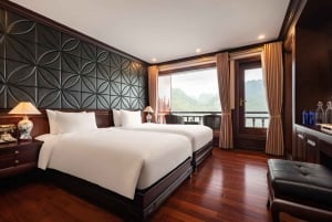 Hanoi : Croisière 5 étoiles de 2 jours sur Lan Ha et la baie d'Halong avec balcon