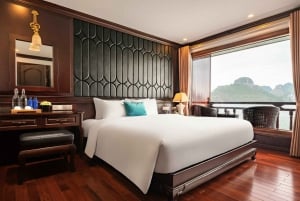Hanoi : Croisière 5 étoiles de 2 jours sur Lan Ha et la baie d'Halong avec balcon
