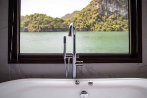 Hanoi : Croisière 5 étoiles de 2 jours sur Lan Ha et la baie d'Halong avec balcon