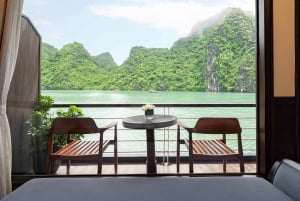 Hanoi : Croisière 5 étoiles de 2 jours sur Lan Ha et la baie d'Halong avec balcon