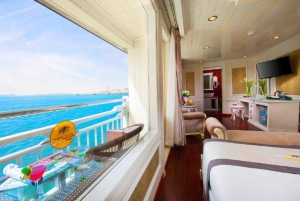 Hanoi: 2-dagers luksuscruise i Bai Tu Long Bay-grotten og kajakkpadling