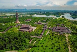 ハノイ：3日間ランハ湾、ニンビン観光、少人数グループ