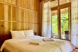 マイチャウ：トレッキング、サイクリング、食事、ホームステイを含む2日間ツアー