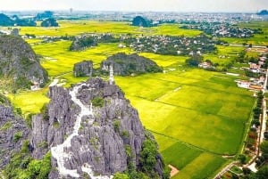 Hanói: excursão de 2 dias a Ninh Binh e Baía de Halong com traslado