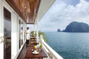 Hanoi: 2 päivää ja 1 yö Ha Longin lahdella Hera Boutique Cruisen kanssa