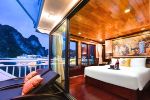Hanoi: 2 päivää ja 1 yö Ha Longin lahdella Hera Boutique Cruisen kanssa