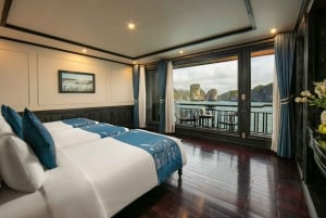 Hanoi: crucero de 3 días por Ha Long/Bahía de Lan Ha con balcón privado.