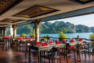 Hanoi: crucero de 3 días por Ha Long/Bahía de Lan Ha con balcón privado.