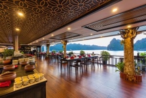 Hanoi: crucero de 3 días por Ha Long/Bahía de Lan Ha con balcón privado.