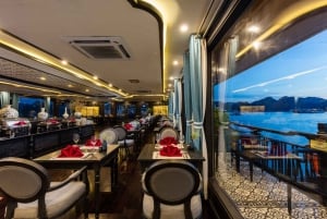 Hanoi: crucero de 3 días por Ha Long/Bahía de Lan Ha con balcón privado.